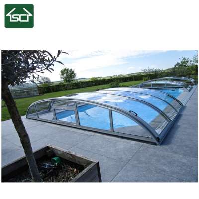 Easy Sliding Retractable Swimming Pool Enclosure